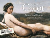 Affiche de l'exposition Corot à Karlsruhe